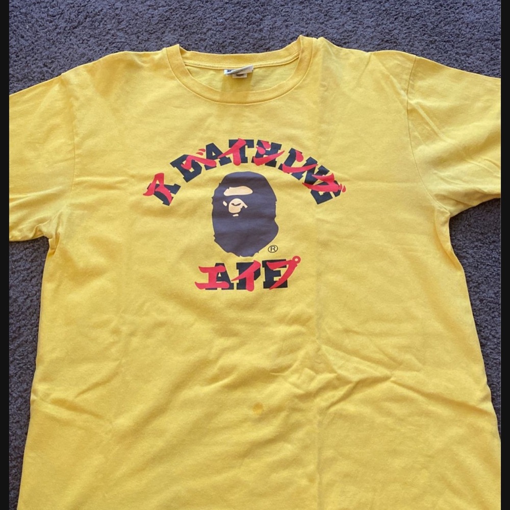 A bathing ape T shirt
